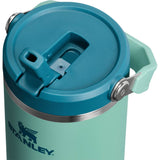Stanley IceFlow™ 2.0 Flip Straw Tumbler 30oz — Spring Green (SPG) — blank product view — 17