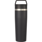 Stanley Café-To-Go Travel Mug 20 oz — Black (BK) — blank back view — 9