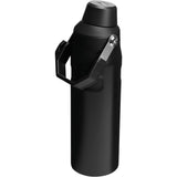 Stanley IceFlow™ Bottle with Fast Flow Lid 24 oz — Black (BK) — blank right angle — 8