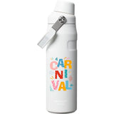 Stanley IceFlow™ Bottle with Fast Flow Lid 24 oz — Frost (FRST) — decorated front view — 21
