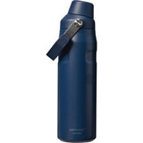 Stanley IceFlow™ Bottle with Fast Flow Lid 24 oz — Navy (NY) — blank front view — 3