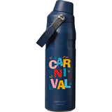 Stanley IceFlow™ Bottle with Fast Flow Lid 24 oz — Navy (NY) — decorated product view — 2
