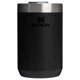 Stanley Everyday Camp Cup 12 oz — Black (BK) — blank back view — 12