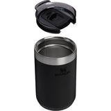 Stanley Everyday Camp Cup 12 oz — Black (BK) — blank detail view — 10
