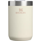 Stanley Everyday Camp Cup 12 oz — Cream (CRM) — blank back view — 6