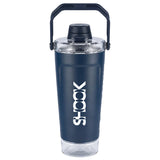 Stanley Activate Shaker Bottle 20 oz — Navy (NY) — decorated product view — 10