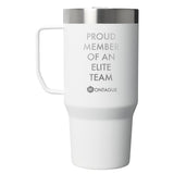 Stanley Everyday Suburban Mug 24 oz — Frost (FRST) — decorated front view — 2