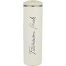 Stanley Transit Flip Top Mug 20oz — Cream (CR) — decorated front view