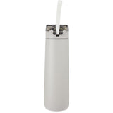 Stanley Flowstate™ Spring Bottle 20oz — ASH — blank front view — 25
