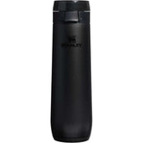 Stanley Flowstate™ Spring Bottle 20oz — Black (BK) — blank back view — 11