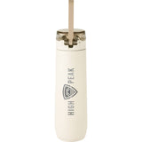 Stanley Flowstate™ Spring Bottle 20oz — Cream (CRM) — decorated front view — 18