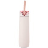 Stanley Flowstate™ Spring Bottle 20oz — Rose Quartz (RSQTZ) — blank front view — 6