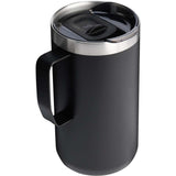 Stanley Everyday Camp Mug 24oz — Black (BK) — blank right angle — 15
