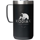 Stanley Everyday Camp Mug 24oz — Black (BK) — decorated front view — 13