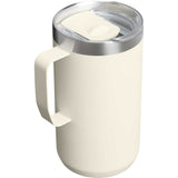 Stanley Everyday Camp Mug 24oz — Matte Cream (CRM) — blank product view — 4