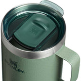 Stanley Everyday Camp Mug 24oz — Green (GR) — blank detail view — 12