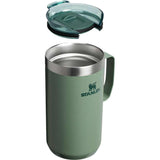 Stanley Everyday Camp Mug 24oz — Green (GR) — blank detail view — 11