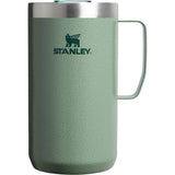 Stanley Everyday Camp Mug 24oz — Green (GR) — blank back view — 10