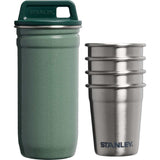 Stanley Adventure Nesting Shot Glass Set — Green (GR) — blank front view — 8