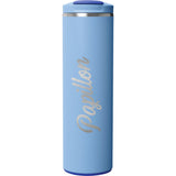 Stanley Transit Flip Top Mug 16oz — Sky Blue — decorated front view — 2