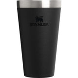 Stanley Adventure Stacking Pint 16oz — Black (BK) — blank back view — 11