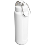 Stanley 24 oz The Wellspring Bottle — Hammertone Frost — blank product view — 14