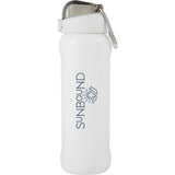 Stanley 24 oz The Wellspring Bottle — Hammertone Frost — decorated right angle — 9