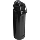 Stanley 24 oz The Wellspring Bottle — Hammertone Black — blank product view — 7