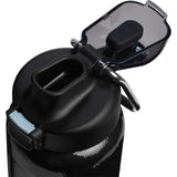 Stanley 24 oz The Wellspring Bottle — Hammertone Black — blank product view — 6