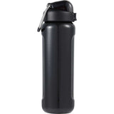 Stanley 24 oz The Wellspring Bottle — Hammertone Black — blank left angle — 5
