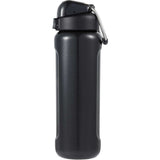 Stanley 24 oz The Wellspring Bottle — Hammertone Black — blank right angle — 4