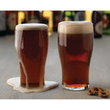 Libbey 16 oz Pub Glass — Clear (CL) — blank front view — 3