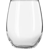 Libbey 15 oz Stemless Wine Glass — Clear (CL) — blank front view — 3