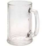 Libbey 15 oz Glass Beer Mug — Clear (CL) — blank left angle — 5