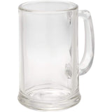 Libbey 15 oz Glass Beer Mug — Clear (CL) — blank right angle — 4