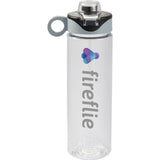 Arctic Zone® 28 oz Tritan™ Renew Sports Bottle — Clear (CL) — decorated back view — 3