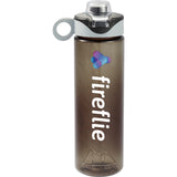 Arctic Zone® 28 oz Tritan™ Renew Sports Bottle — Smoke (SM) — decorated back view — 13