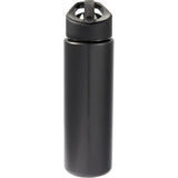 Arctic Zone® 28 oz Metalike Bottle with Tritan™ Renew — Black (BK) — blank front view — 12