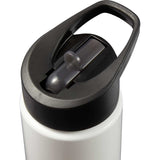Arctic Zone® 28 oz Metalike Bottle with Tritan™ Renew — White (WH) — blank detail view — 4