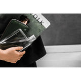 A6 Tritan™ memobottle™ 12 oz — Clear (CL) — blank right angle — 9