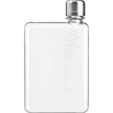 A6 Tritan™ memobottle™ 12 oz — Clear (CL) — blank front view — 8