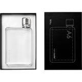 A6 Tritan™ memobottle™ 12 oz — Clear (CL) — blank front view — 3