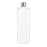 Slim Tritan™ memobottle™ 15 oz — Clear (CL) — blank front view — 8
