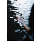 Slim Tritan™ memobottle™ 15 oz — Clear (CL) — blank front view — 5