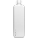 Slim Stainless Steel memobottle™ 20 oz — White (WH) — blank front view — 12