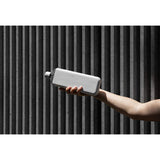 Slim Tritan™ memobottle™ 15 oz with Silicone Sleeve — Gray (GY) — blank left angle — 6