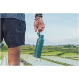 Ocean Bottle Original 17 oz — Green (GR) — blank back view — 19