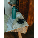 Ocean Bottle Original 17 oz — Green (GR) — blank back view — 17