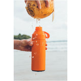 Ocean Bottle Original 17 oz — Orange (OR) — blank front view — 10