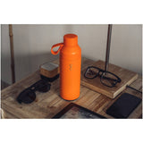 Ocean Bottle Original 17 oz — Orange (OR) — blank front view — 9